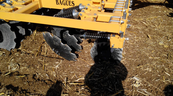 Déchaumeur à disques, dechaumeur, indépendants