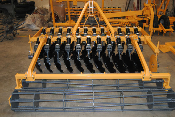 dechaumeur a disques rouleaux