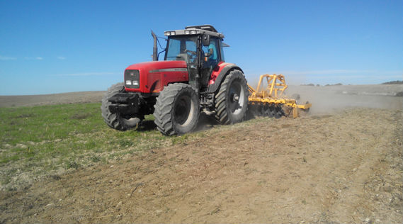 dechaumeur a disques travaille